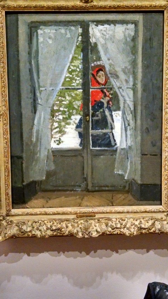 Note how little facial detail Monet needs to paint to capture her expression. He possesses an economy few achieve.